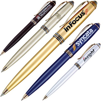 Brass Twist Action Ballpoint Pen