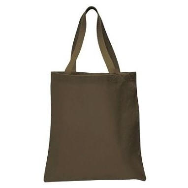 Q-Tees Canvas Promotional Tote Bag