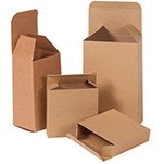 Reverse Tuck Flap Kraft Box (4.5"x1.875"x4.5")