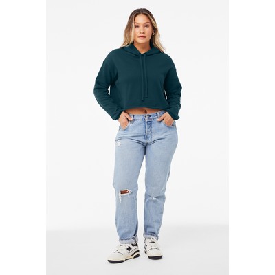 Bella+Canvas® Women's Cropped Hoodie