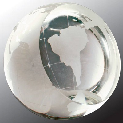 Crystal Clip Globe, 3"H