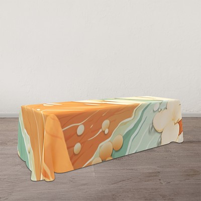 Loose Table Throw Tela 8' 4 Sided Graphic Only Unit