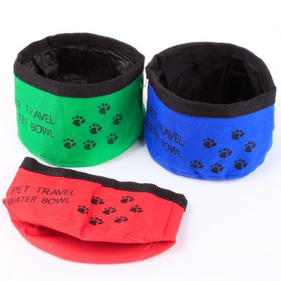 Oxford Collapsible Pet Water Bowl