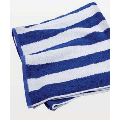 Terry Loop Cabana Stripes Pool Towel 68"L X 34"W