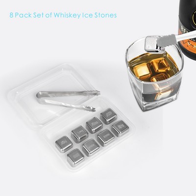 8 PCS Whiskey Ice Stone