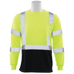 Aware Wear® ANSI Class 2 Hi-Viz Long Sleeve T-Shirt w/Reflective Tape