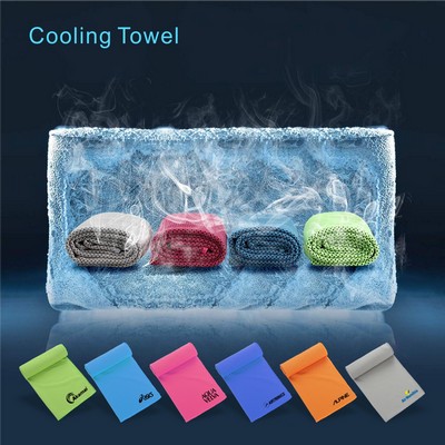 SCT05 Utral Cold Cooling Towels(40"x 12") Ice Towel Microfiber Towel