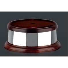 1.75" Recessed Round Wood Base