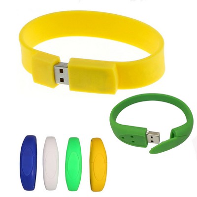 Silicone Wrist U Disk 4G