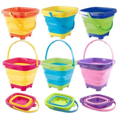 Foldable Sand Bucket Beach Pail