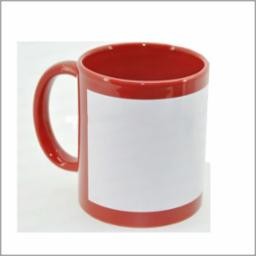 11 Oz. Sublimation Banner Red Mug