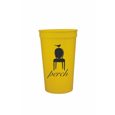 22 Oz. Yellow Stadium Cup