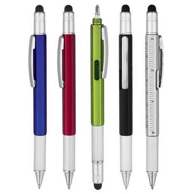 5 In 1 Work Pen, Mulifunction Pen