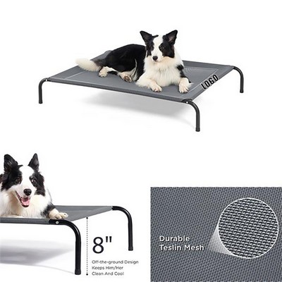 Elevated Dog Bed w/No-Slip Feet