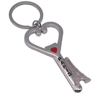 Eiffel Tower Bottle Opener Keychain