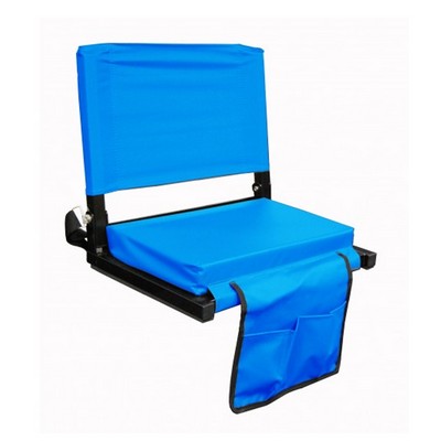 Mannitok Heavy Duty Stadium Seat, Royal Blue