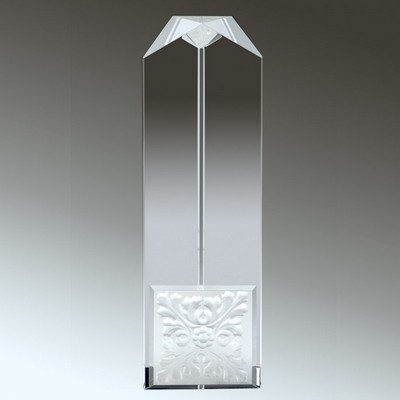 Window of Opportunity Crystal Award, 9 3/4"H