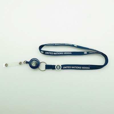 3/8 Tube Lanyard with Retractable Reel