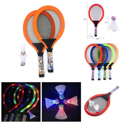 Fabic Badminton Racket with Light