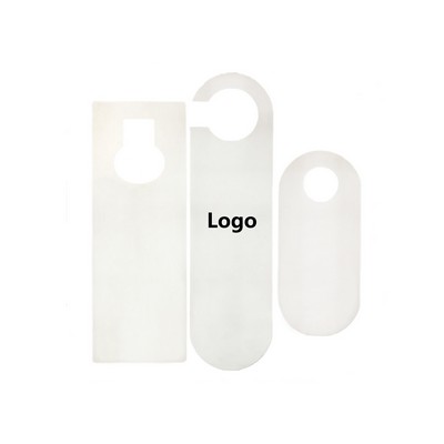 MOQ 200pcs PVC Full-Color Door Hanger Sign Nameplates