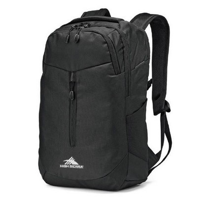 High Sierra® Pro Premium Black Backpack