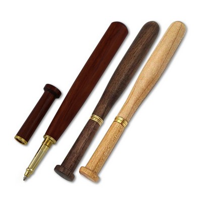 Wooden Baseball Bat Ballpoint Pen