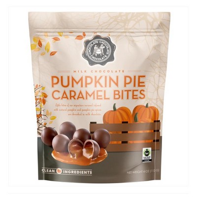 Milk Chocolate Caramel Bites Pumpkin Pie