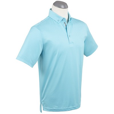 Bobby Jones Performance Jacquard BD Collar Dash Polo