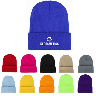 Solid Cuff Beanie