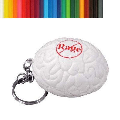 Strange Brain Stress Ball Key Chain