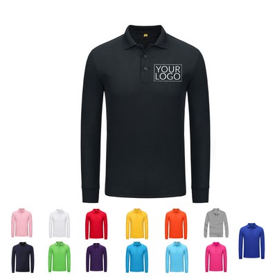 Long Sleeve Polo Shirt