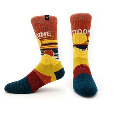 Custom Cotton Jacquard Socks