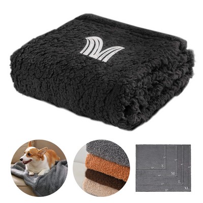 Soft Cozy Fleece Throw Pet Blankets