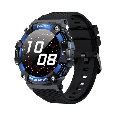 The Gatsby Blue - Noir AMOLED Smart Watch