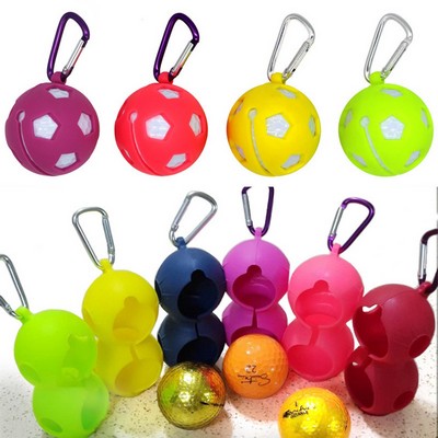 Silicone Golf Ball Holder - Convenient On-Course Accessory