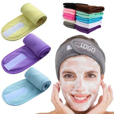 Spa Facial Headband Make Up Wrap