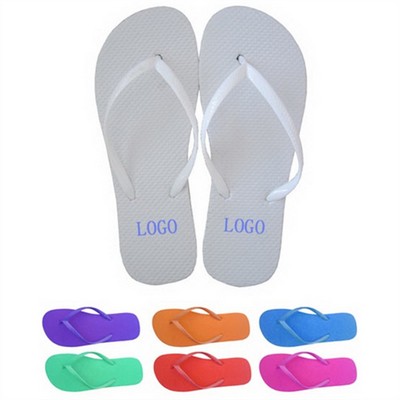 Summer Plain Flip Flops