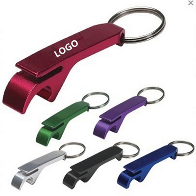 Aluminum Bottle Opener Key Chain