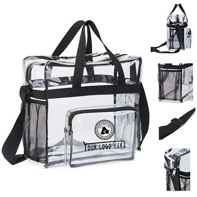 PVC Clear Large Capacity Duffel Bag