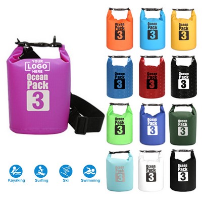 Custom 3L High Quality Rugged Laundry Waterproof Dry Bag