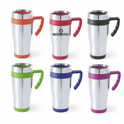 15OZ Insulated Stainless Steel Travel Tumblers w/ Handle