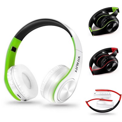 Foldable Wireless Headset Headphones