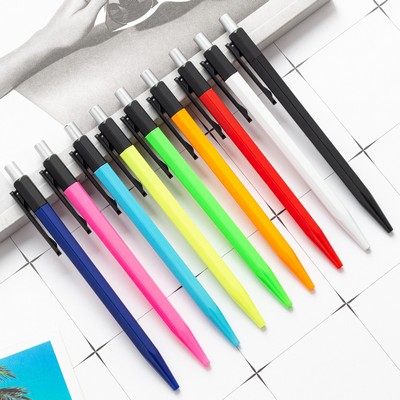 Colorful Ballpoint Pen with Custom Logo