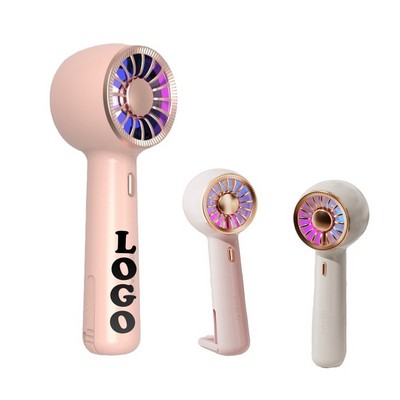 Mini Portable Fan with Digital Display