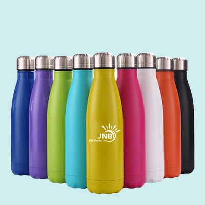 17 Oz Stainless Steel Vacuum-Insulated Water Flask