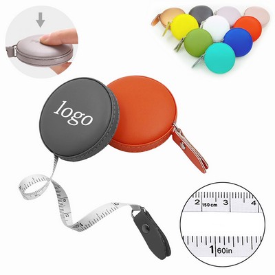 60 Inches Pu Leather Mini Tape Measure