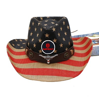 Cowboy Paper Cloth Hat