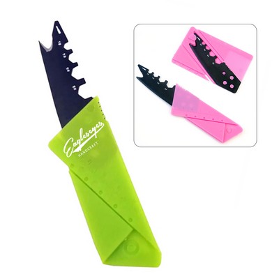 5 In 1 Multifunction Knife Card Survival Tool