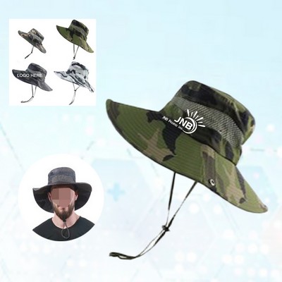 Ventilated Wide Brim Boonie Hat