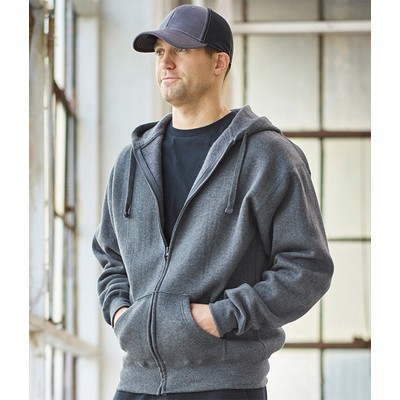 J America Wholesale Blanks Premium Full Zip Fleece Hood